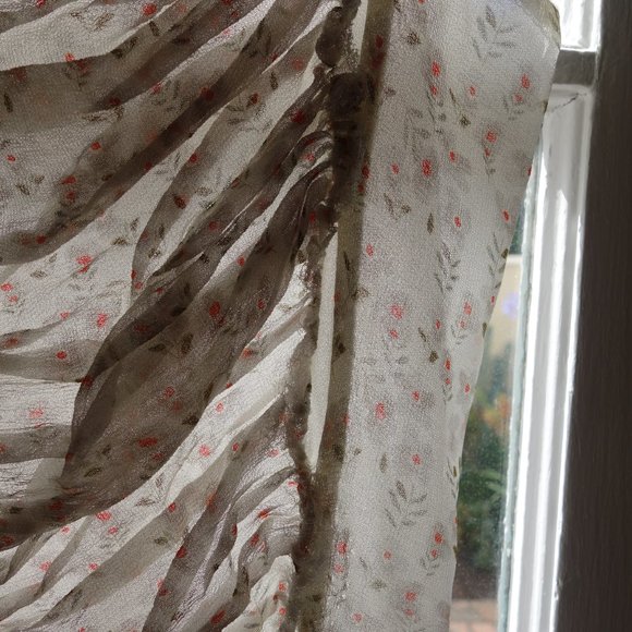 Italian Designer Otto d'Ame floral crepe dress size 4 - Picture 11 of 13